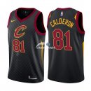 Camisetas NBA de Jose Calderon Cleveland Cavaliers 17/18 Negro Statement