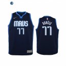 Camisetas de NBA Ninos Edición ganada Dallas Mavericks Luka Doncic Marino 2021