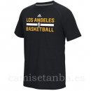 Camisetas NBA Los Angeles Lakers Negro-1