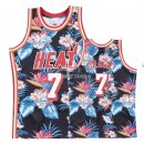 Camisetas NBA de Goran Dragic Miami Heat Rojo floral
