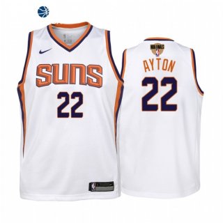 Camisetas NBA Ninos Phoenix Suns Deandre Ayton Blanco Association 2021