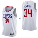 Camisetas NBA de Tobias Harris Los Angeles Clippers Blanco Association 17/18