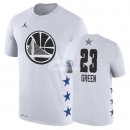 Camisetas NBA de Manga Corta Draymond Green All Star 2019 Blanco