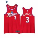 Camisetas NBA Edición ganada Detroit Pistons Ben Wallace Rojo