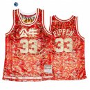 Camisetas NBA Mujer Chicago Bulls Scottie Pippen CNY Rojo Hardwood Classics 2021