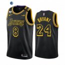 Camisetas NBA de Kobe Bryant Los Angeles Lakers Negro Mamba
