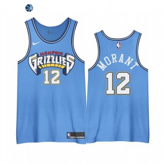 Camisetas NBA Edición ganada Memphis Grizzlies Ja Morant Azul