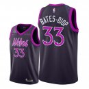 Camisetas NBA de Keita Bates Diop Minnesota Timberwolves Purpura Ciudad 18/19