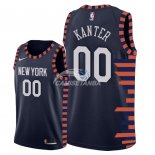 Camisetas NBA de Enes Kanter New York Knicks Nike Marino Ciudad 18/19
