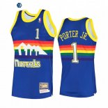 Camisetas NBA Denver Nuggets Michael Porter Jr. Azul Hardwood Classics 2020