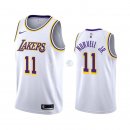 Camisetas NBA de Zach Norvell Los Angeles Lakers Jr Blanco Association 2019/20