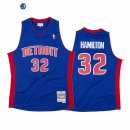 Camisetas NBA Detroit Pistons Richard Hamilton Azul Throwback