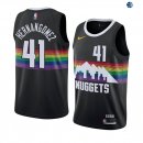 Camisetas NBA de Juan Hernangomez Denver Nuggets Nike Negro Ciudad 19/20