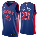 Camisetas NBA de Reggie Bullock Detroit Pistons Azul Icon 2018