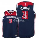Camisetas de NBA Ninos Washington Wizards Ian Mahinmi Marino Statement 2018