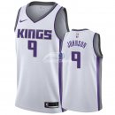 Camisetas NBA de B.J. Johnson Sacramento Kings Blanco Association 18/19