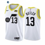 Camisetas NBA Nike Utah Jazz NO.13 Jared Butler Blanco Association 2022-23
