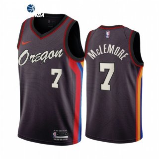 Camisetas NBA de Portland Trail Blazers Ben McLemore Nike Negro Ciudad 2021-22