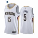 Camisetas NBA de New Orleans Pelicans Herbert Jones Nike Blanco Association 2021
