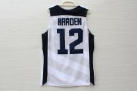 Camisetas NBA de James Harden USA 2012 Blanco