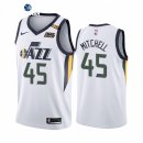 Camisetas NBA de Utah Jazz Donovan Mitchell 1223 Wins Blanco Association 2021-22