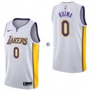 Camisetas NBA de Kyle Kuzma Los Angeles Lakers Blanco Association 17/18