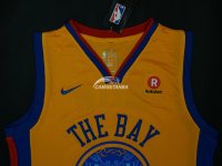 Camisetas NBA de Kevin Durant Golden State Warriors Amarillo Ciudad 17/18