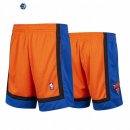 Pantalon NBA de New York Knicks Naranja Hardwood Classics