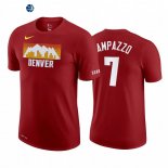 T-Shirt NBA Denver Nuggets Facundo Campazzo Rojo Ciudad 2020-21