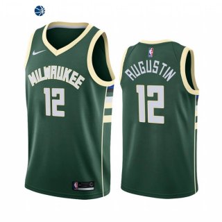 Camiseta NBA de D.J. Augustin Milwaukee Bucks Verde Icon 2020-21