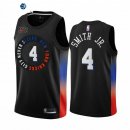 Camiseta NBA de Dennis Smith Jr. New York Knicks Negro Ciudad 2020-21