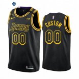 Camisetas NBA Los Angeles Lakers Personalizada Negro Mamba Ciudad 2019-20