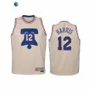Camisetas de NBA Ninos Edición ganada Philadelphia 76ers Tobias Harris Crema 2021