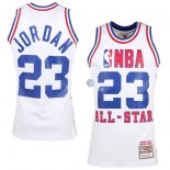 Camisetas NBA All Star 1985 Michael Jordan Blanco