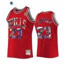 Camisetas NBA Chicago Bulls NO.23 Michael Jordan 75th Diamante Rojo Hardwood Classics 2022-23