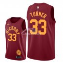 Camisetas NBA de Myles Turner Indiana Pacers Nike Retro Granate 18/19