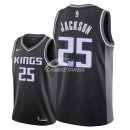 Camisetas NBA de Justin Jackson Sacramento Kings Negro Statement 2018