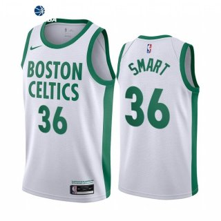 Camiseta NBA de Marcus Smart Boston Celtics Nike Blanco Ciudad 2020-21