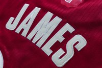 Camisetas NBA Cleveland Cavaliers 2015 Navidad James Rojo