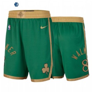 Pantalon NBA de Boston Celtics Kemba Walker Verde Ciudad 2020
