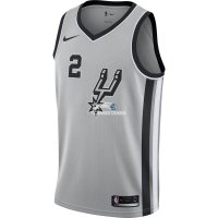Camisetas NBA de Kawhi Leonard San Antonio Spurs Gris Statement 17/18