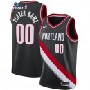 Camisetas NBA Portland Trail Blazers Personalizada Negro Icon 2019-20