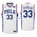 Camisetas NBA de Robert Covington Philadelphia 76ers Blanco 17/18