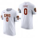 Camisetas NBA de Manga Corta Kevin Love Cleveland Cavaliers Blanco 17/18