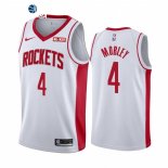Camisetas NBA de Houston Rockets Evan Mobley Blanco Association 2021-22