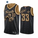 Camisetas NBA de Toronto Raptors Gary Trent Jr. 75th Negro Ciudad 2021-22