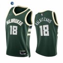 Camisetas NBA de Milwaukee Bucks Georgios Kalaitzakis 75th Season Diamante Verde Icon 2021-22