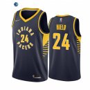 Camisetas NBA Nike Indiana Pacers NO.24 Buddy Hield Marino Icon 2021-22