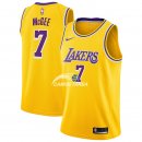 Camisetas NBA de Javale Mcgee Los Angeles Lakers Amarillo Icon 18/19