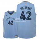 Camisetas de NBA Ninos Memphis Grizzlies Yuta Watanabe Azul Statement 18/19